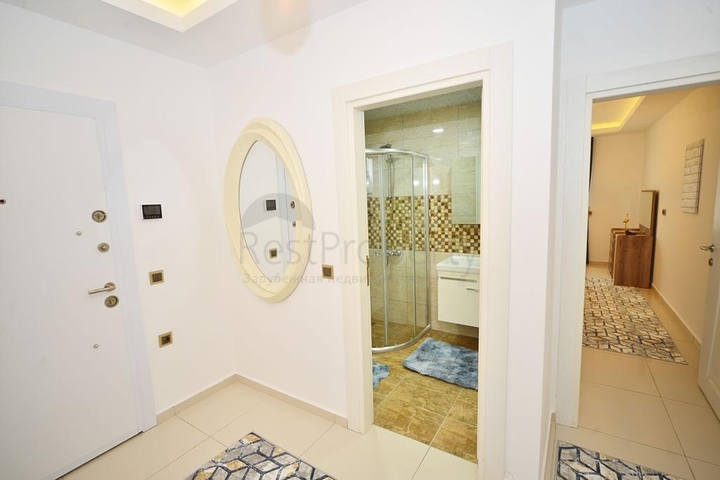 Двухкомнатная квартира в благоустроенном комплексе Махмутлара