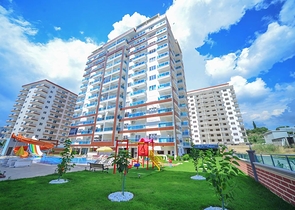 Двухкомнатная квартира в благоустроенном комплексе Махмутлара