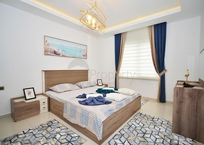 Двухкомнатная квартира в благоустроенном комплексе Махмутлара