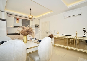 Двухкомнатная квартира в благоустроенном комплексе Махмутлара