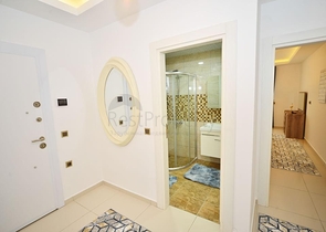 Двухкомнатная квартира в благоустроенном комплексе Махмутлара