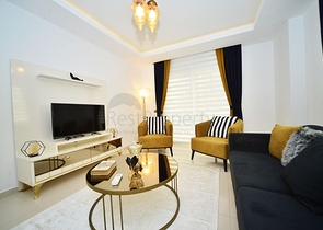 Двухкомнатная квартира в благоустроенном комплексе Махмутлара