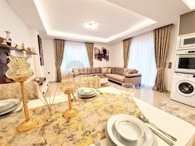 Меблированная квартира с двумя спальнями в Махмутларе