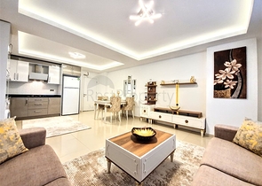 Меблированная квартира с двумя спальнями в Махмутларе