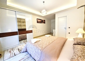 Меблированная квартира с двумя спальнями в Махмутларе