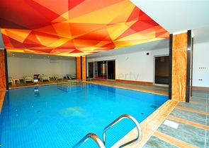 Меблированная квартира с двумя спальнями в Махмутларе