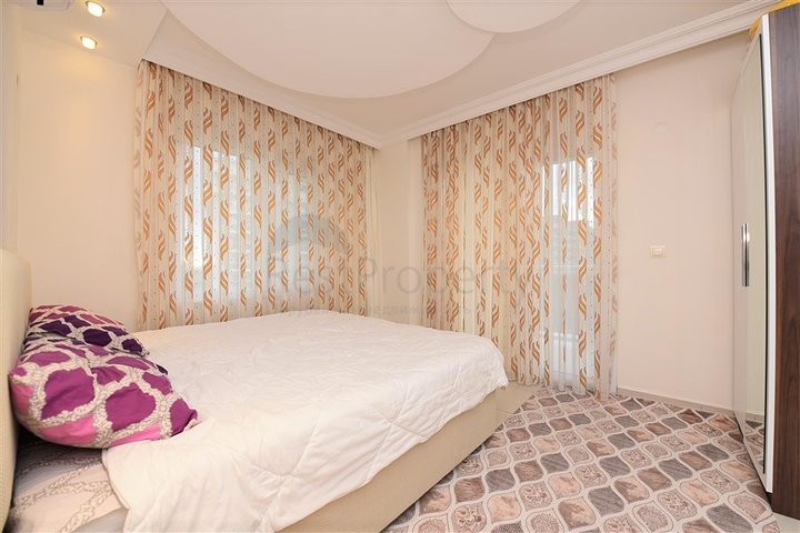 Меблированная квартира с тремя спальнями в Авсалларе