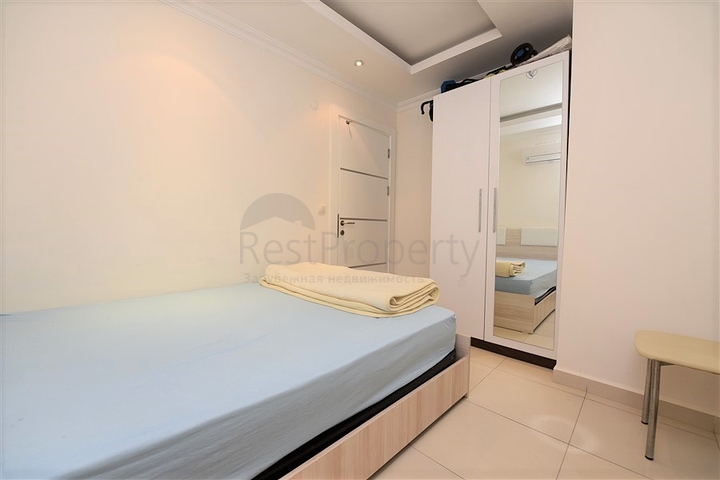 Меблированная квартира с тремя спальнями в Авсалларе