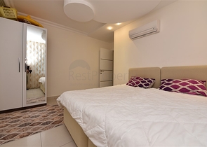 Меблированная квартира с тремя спальнями в Авсалларе