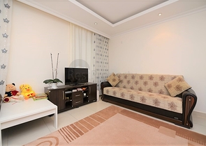 Меблированная квартира с тремя спальнями в Авсалларе