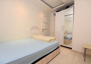 Меблированная квартира с тремя спальнями в Авсалларе