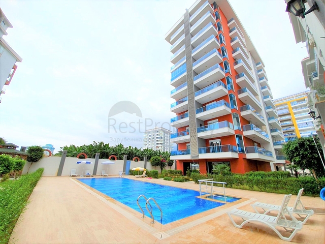 Двухкомнатная квартира с мебелью в Махмутларе