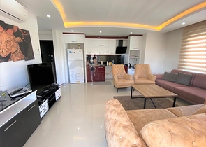 Двухкомнатная квартира с мебелью в Махмутларе