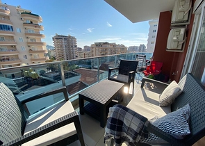 Двухкомнатная квартира с мебелью в Махмутларе