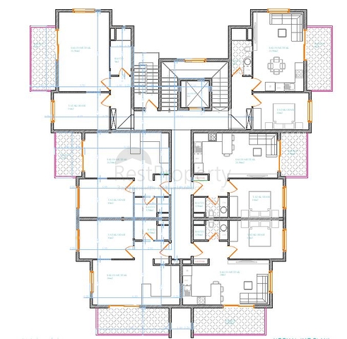 Новый жилой комплекс в районе Авсаллар