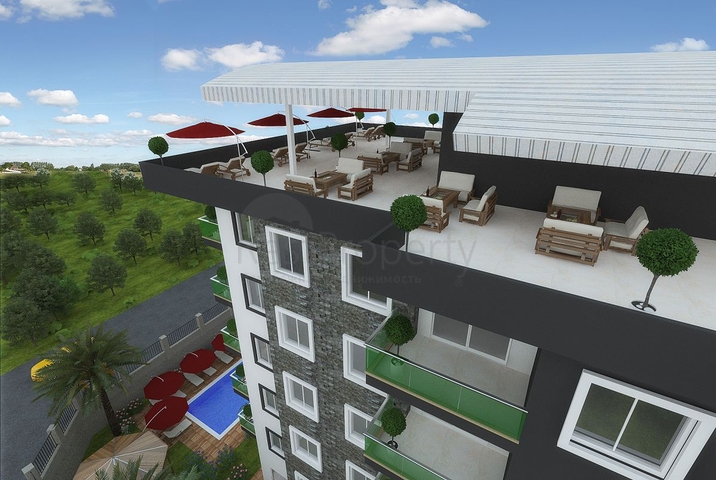 Новый жилой комплекс в районе Авсаллар