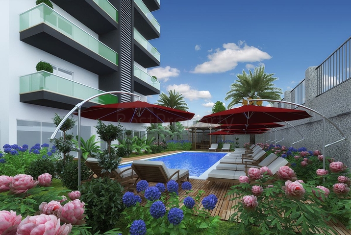 Новый жилой комплекс в районе Авсаллар