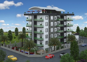 Новый жилой комплекс в районе Авсаллар