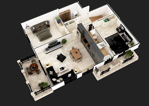 Квартиры в новом комплексе района Махмутлар