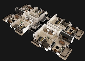 Квартиры в новом комплексе района Махмутлар