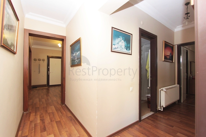 Квартира 3+1 с видом на море в Коньяалты Анталья 100 м до пляжей