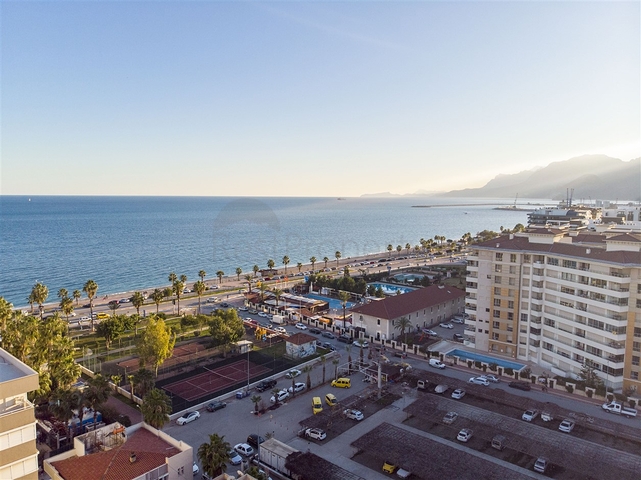 Квартира 3+1 с видом на море в Коньяалты Анталья 100 м до пляжей