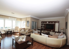 Квартира 3+1 с видом на море в Коньяалты Анталья 100 м до пляжей