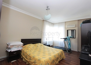 Квартира 3+1 с видом на море в Коньяалты Анталья 100 м до пляжей