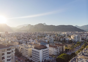 Квартира 3+1 с видом на море в Коньяалты Анталья 100 м до пляжей