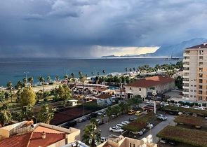 Квартира 3+1 с видом на море в Коньяалты Анталья 100 м до пляжей