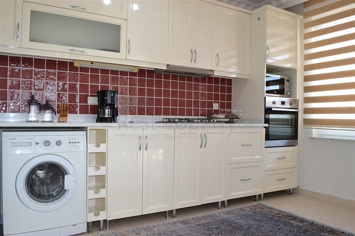 Меблированная квартира с двумя спальнями в Махмутларе