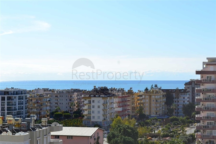 Меблированная квартира с двумя спальнями в Махмутларе