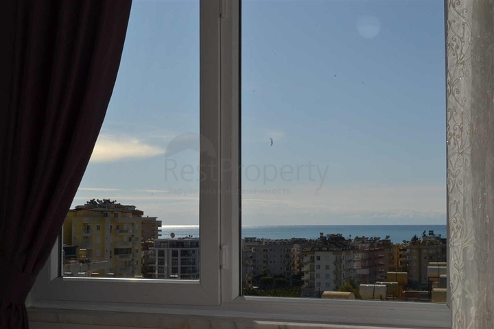 Меблированная квартира с двумя спальнями в Махмутларе