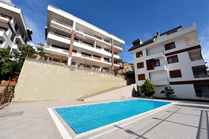 Пентхаус с потрясающим видом в центре Алании