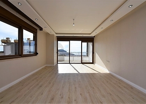 Пентхаус с потрясающим видом в центре Алании