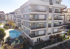 Двухкомнатная квартира в микрорайоне Хурма Коньяалты