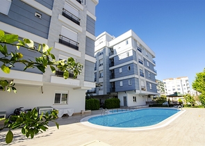 Двухкомнатная квартира в микрорайоне Хурма Коньяалты