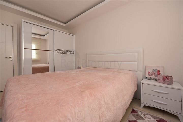 Меблированная квартира с одной спальней в Махмутларе