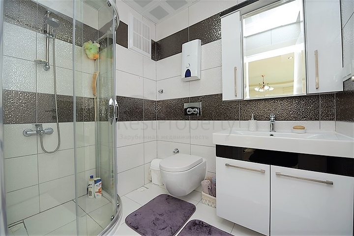 Меблированная квартира с одной спальней в Махмутларе