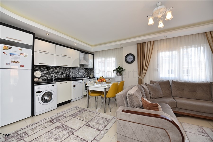 Двухкомнатная квартира с мебелью в Махмутларе