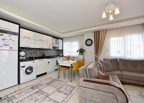 Двухкомнатная квартира с мебелью в Махмутларе