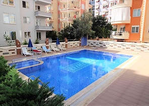 Двухкомнатная квартира с мебелью в Махмутларе