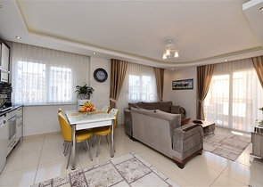 Двухкомнатная квартира с мебелью в Махмутларе