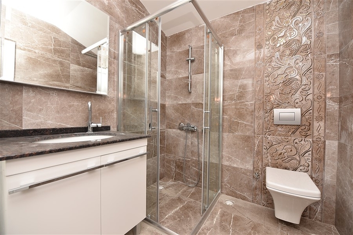 Пентхаус планировки 6+1 с прямым видом на море в Кестеле