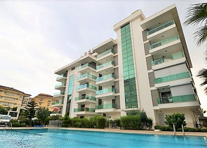 Пентхаус планировки 6+1 с прямым видом на море в Кестеле