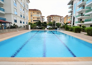 Пентхаус планировки 6+1 с прямым видом на море в Кестеле