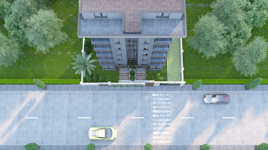 Квартиры в новом комплексе района Кестель