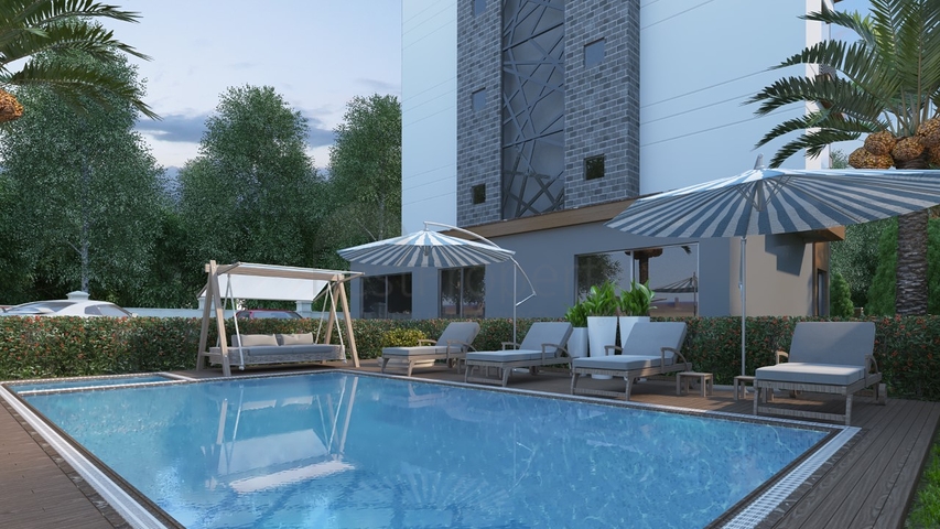 Квартиры в новом комплексе района Кестель