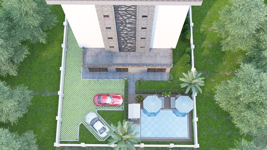 Квартиры в новом комплексе района Кестель