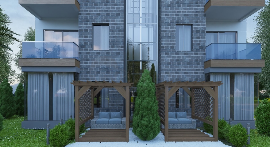 Квартиры в новом комплексе района Кестель